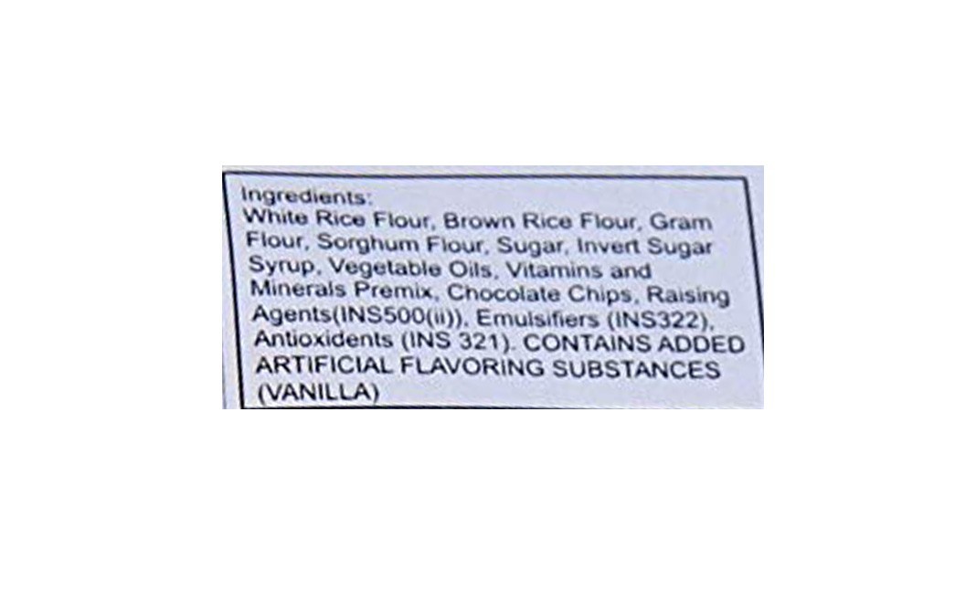Wellness Express Choco Chips, Low Gluten Multigrain Cookies   Box  200 grams